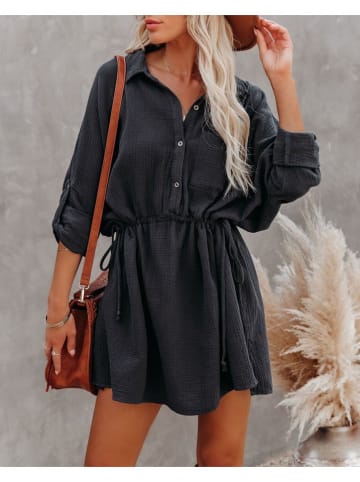 Milan Kiss Sukienka w kolorze czarnym