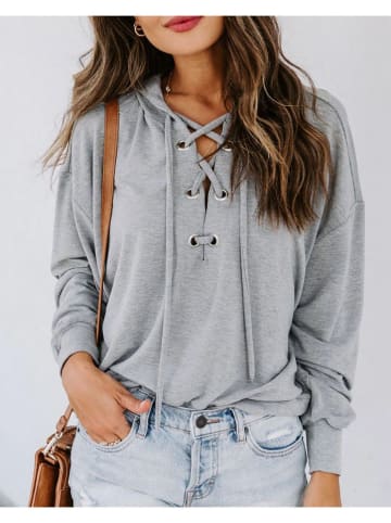 Milan Kiss Hoodie grijs