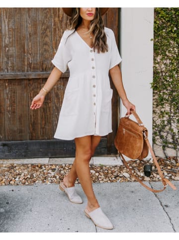 Milan Kiss Sukienka w kolorze białym