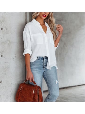 Milan Kiss Blouse wit