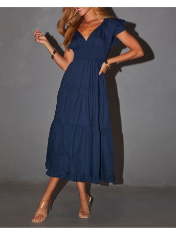 Milan Kiss Sukienka w kolorze granatowym