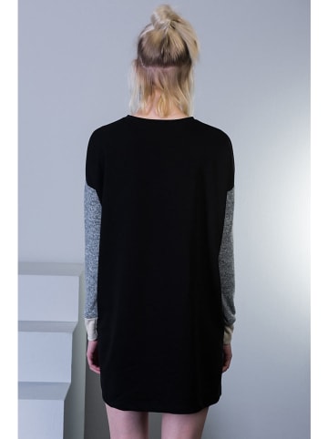 Milan Kiss Strickkleid in Schwarz