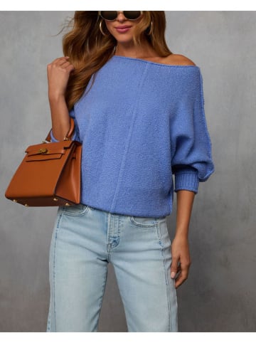 Milan Kiss Pullover in Hellblau