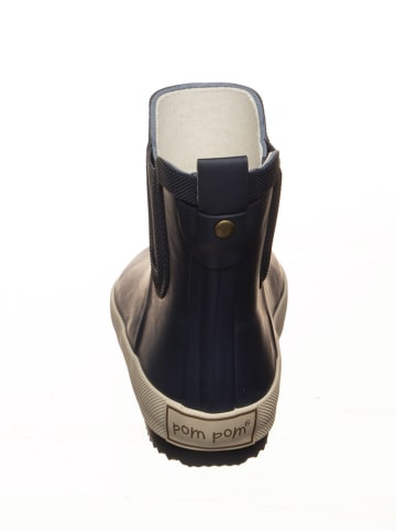 POM POM Gummistiefel in Dunkelblau