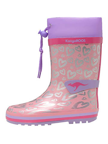 Kangaroos Gummistiefel "K-Rain" in Rosa