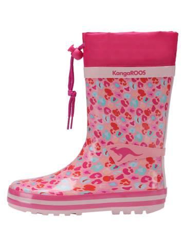 Kangaroos Kalosze "Summerrain" w kolorze różowym