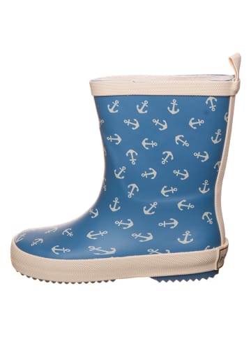 POM POM Gummistiefel in Blau