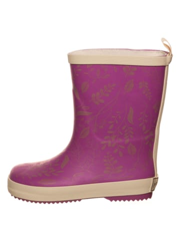 POM POM Gummistiefel "Solid" in Lila