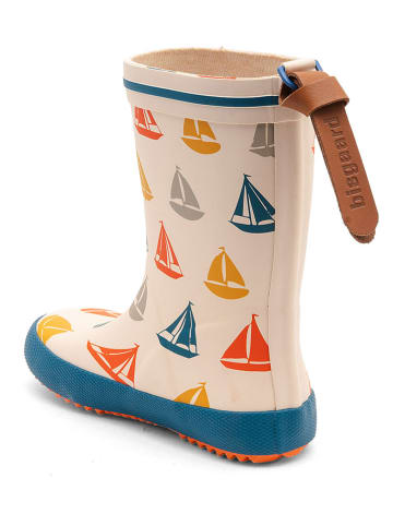 bisgaard Gummistiefel in Creme