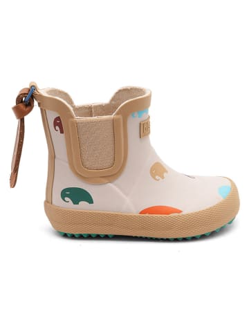 bisgaard Rubberlaarzen beige/wit