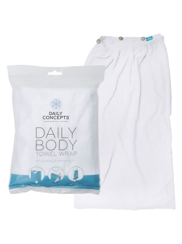 DAILY CONCEPTS Ręcznik prysznicowy w kolorze białym