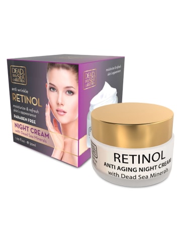 Dead Sea Collection Krem na noc "Retinol Anti Aging" - 50 ml