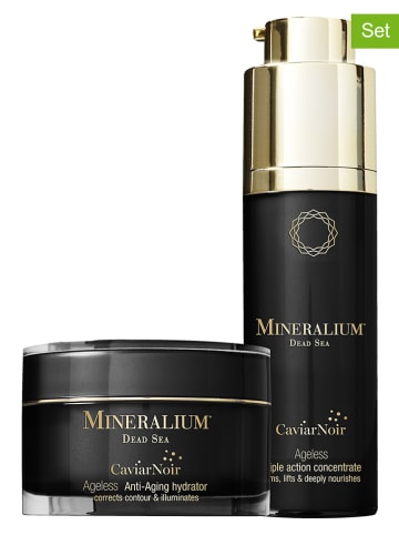 Mineralium 2-delige gezichtsverzorgingsset "Caviar Noir"