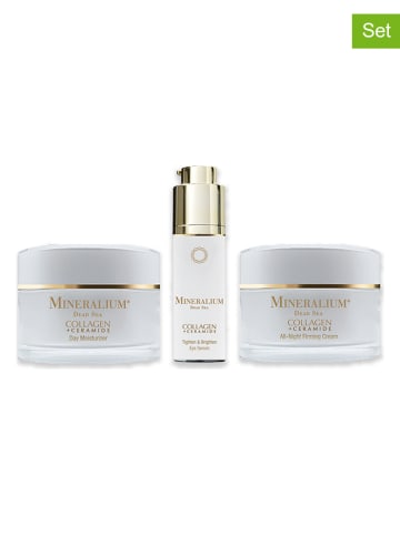 Mineralium 3-delige gezichtsverzorgingsset "Collagen & Ceramide"