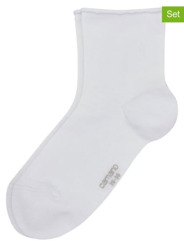 camano 4er-Set: Socken in Weiß