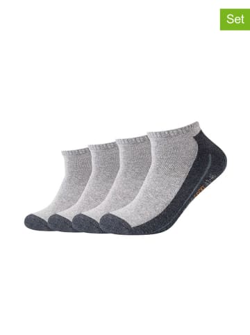 camano 4er-Set: Socken in Grau