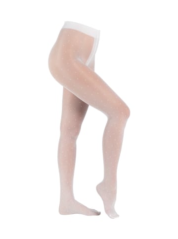 camano Strumpfhose in Weiß