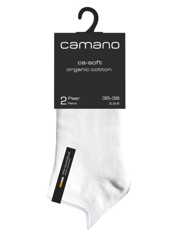 camano 6er-Set: Socken in Weiß