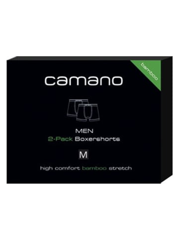 camano 2er-Set: Boxershorts in Schwarz