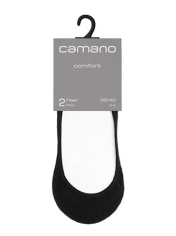 camano 4er-Set: Füßlinge in Schwarz