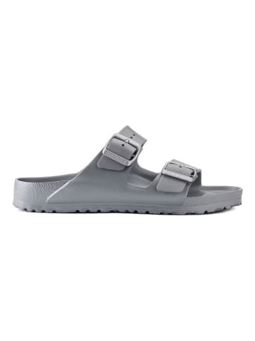 Birkenstock Slippers "Arizona" zilverkleurig