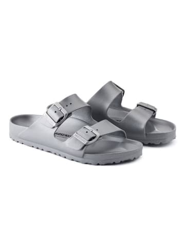 Birkenstock Pantoletten "Arizona" in Silber