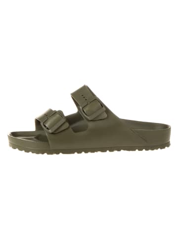 Birkenstock Slippers "Arizona" kaki - wijdte N