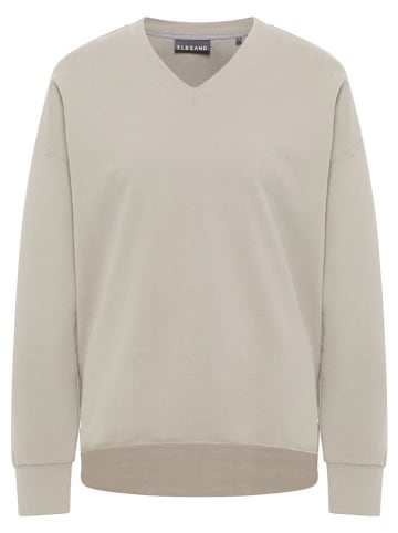 ELBSAND Sweatshirt "Jördis" in Beige
