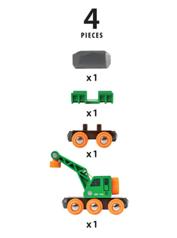 Brio Dźwig z akcesoriami - 3+