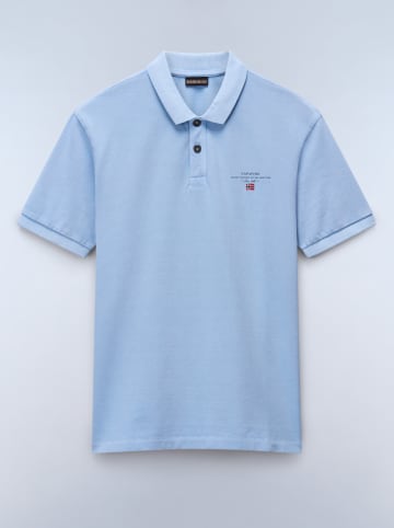 NAPAPIJRY Poloshirt "Elbas" lichtblauw