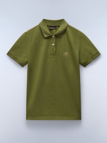NAPAPIJRY Poloshirt "Nina" olijfgroen