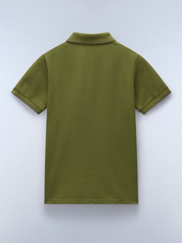 NAPAPIJRY Koszulka polo "Nina" w kolorze oliwkowym