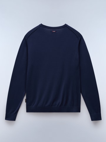 NAPAPIJRY Sweter "Decatur 5" w kolorze granatowym