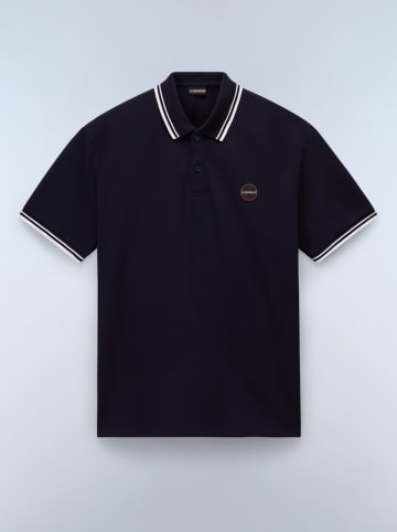 NAPAPIJRY Poloshirt "Macas" donkerblauw