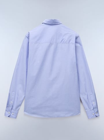 NAPAPIJRY Koszula "Terra" - Regular fit - w kolorze niebieskim