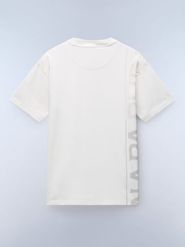 NAPAPIJRY Koszulka "Rivalto" w kolorze kremowym