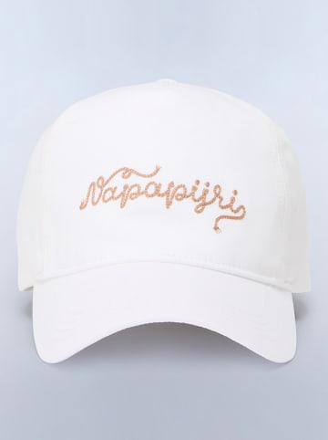 NAPAPIJRY Czapka "Soir" w kolorze białym