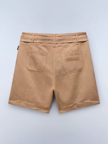 NAPAPIJRY Szorty "Nice" w kolorze jasnobrązowym