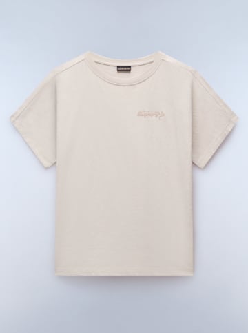 NAPAPIJRY Koszulka "Eclair" w kolorze beżowym