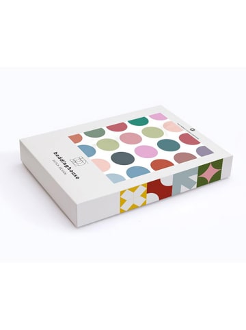 Beddinghouse Komplet pościeli "Astro" w kolorze czarno-jasnoróżowym