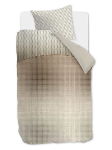 Beddinghouse Komplet pościeli "Nobel" w kolorze beżowym