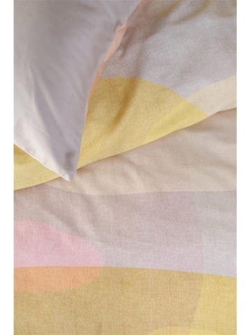 Beddinghouse Satijnen beddengoedset "Sunny Day" beige/geel