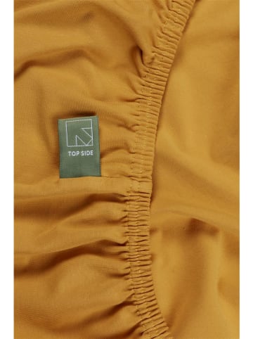 Beddinghouse Prześcieradło w kolorze musztardowym na gumce