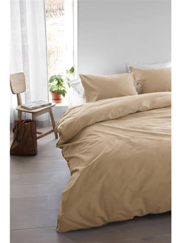 Beddinghouse Renforcé beddengoedset "Care" geel