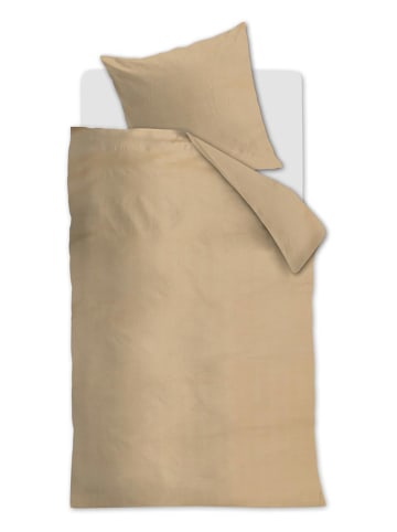 Beddinghouse Komplet pościeli renforcé "Care" w kolorze beżowym