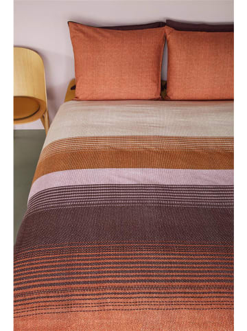 Beddinghouse Komplet pościeli renforcé "Bruno" w kolorze brązowo-pomarańczowym