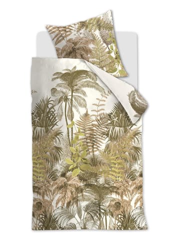 Beddinghouse Renforcé beddengoedset "Caribe" groen