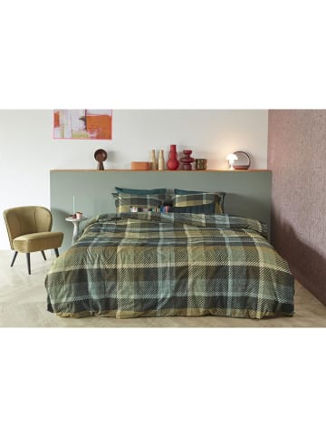 Beddinghouse Flanellen beddengoedset "Brett" groen