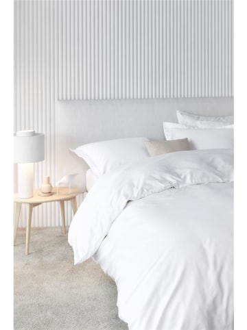 Beddinghouse Komplet pościeli satynowej "Gloss" w kolorze białym