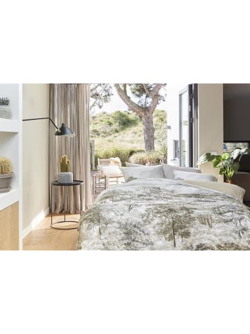 Beddinghouse Komplet pościeli satynowej "Arcadia" w kolorze beżowym